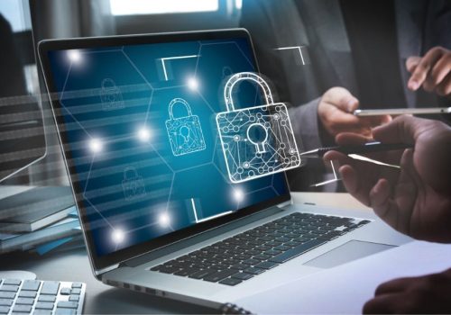 Jewelry Store Security Tips for a Time of Increasing Crime computer with lock on screen
